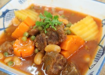 Cách nấu lagu bò nấu đậu
