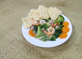 Cách làm cơm cháy hải sản